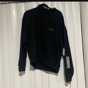 Essential mock neck sweater